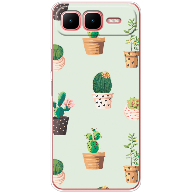 Чохол BoxFace Infinix Smart 10 Plus L-green Cacti