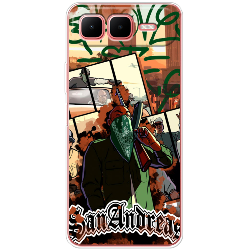 Чохол BoxFace Infinix Smart 10 Plus GTA San Andreas