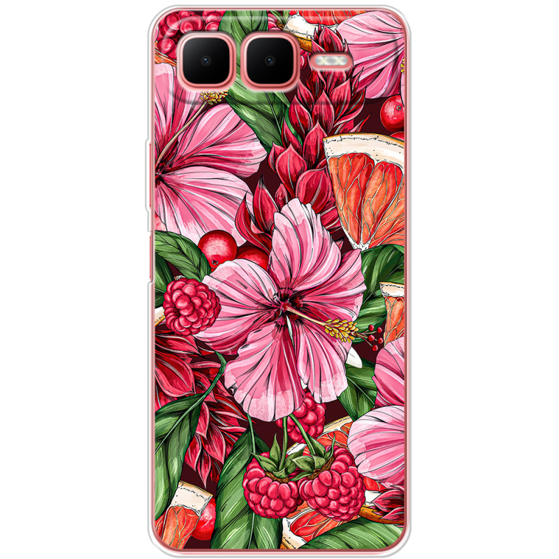 Чохол BoxFace Infinix Smart 10 Plus Tropical Flowers