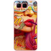 Чохол BoxFace Infinix Smart 10 Plus Yellow Girl Pop Art