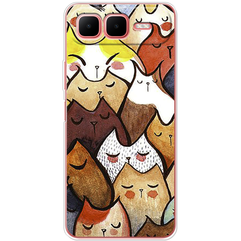 Чохол BoxFace Infinix Smart 10 Plus Sleepy Cats