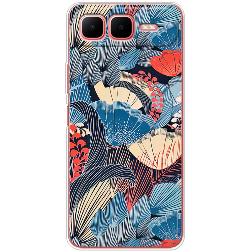 Чохол BoxFace Infinix Smart 10 Plus Blue Herb