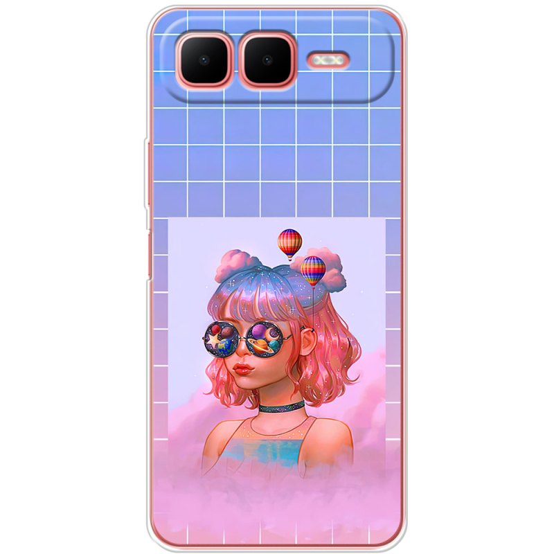 Чохол BoxFace Infinix Smart 10 Plus Girl in the Clouds