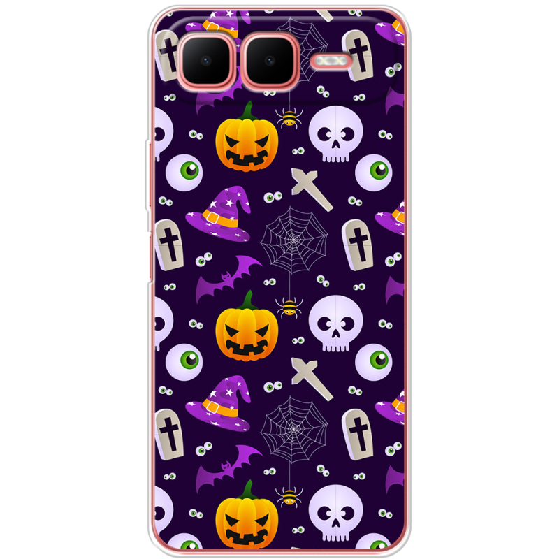 Чохол BoxFace Infinix Smart 10 Plus Halloween Purple Mood