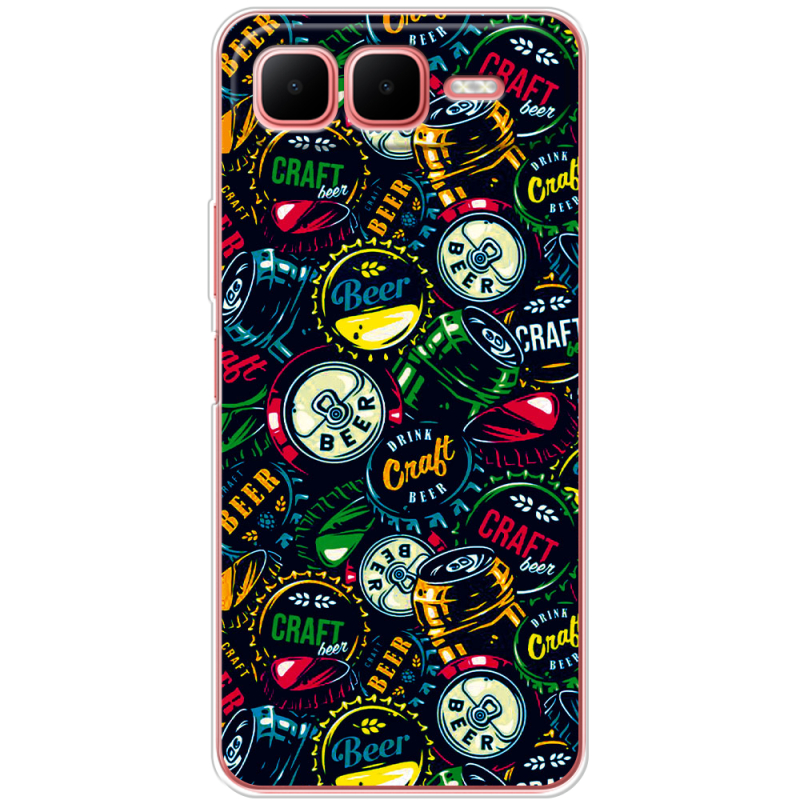 Чохол BoxFace Infinix Smart 10 Plus Bottle Caps