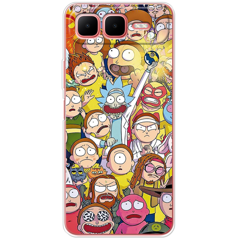 Чохол BoxFace Infinix Smart 10 Plus Rick and Morty