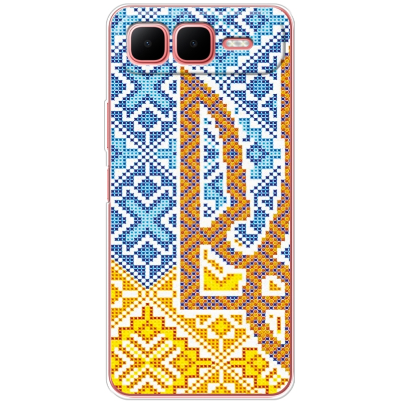 Чохол BoxFace Infinix Smart 10 Plus Тризуб Вишивка