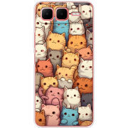 Чохол BoxFace Infinix Smart 10 Plus Котики муркотики