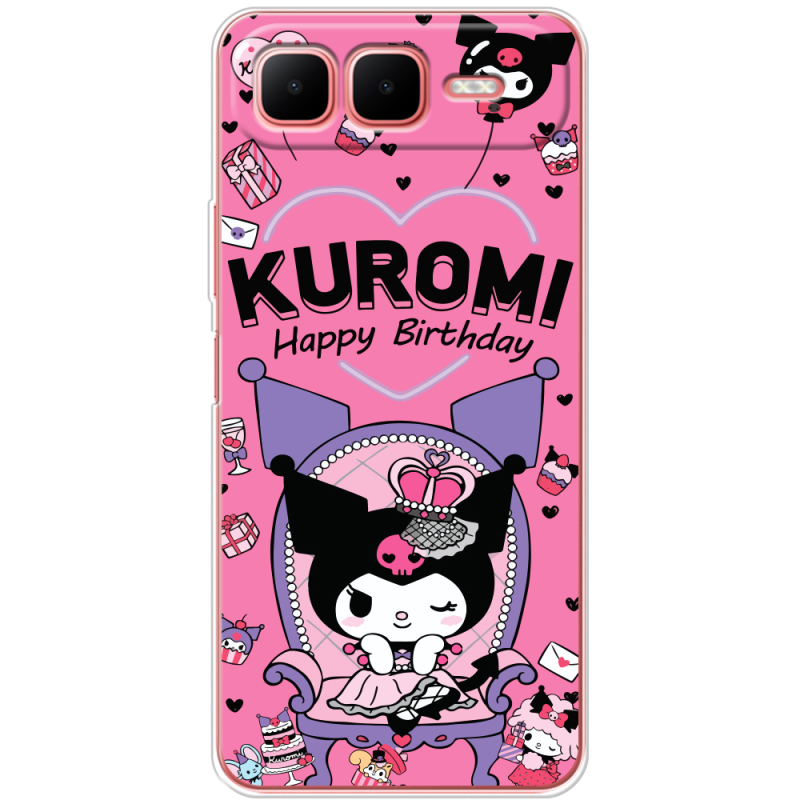 Чохол BoxFace Infinix Smart 10 Plus День народження Kuromi