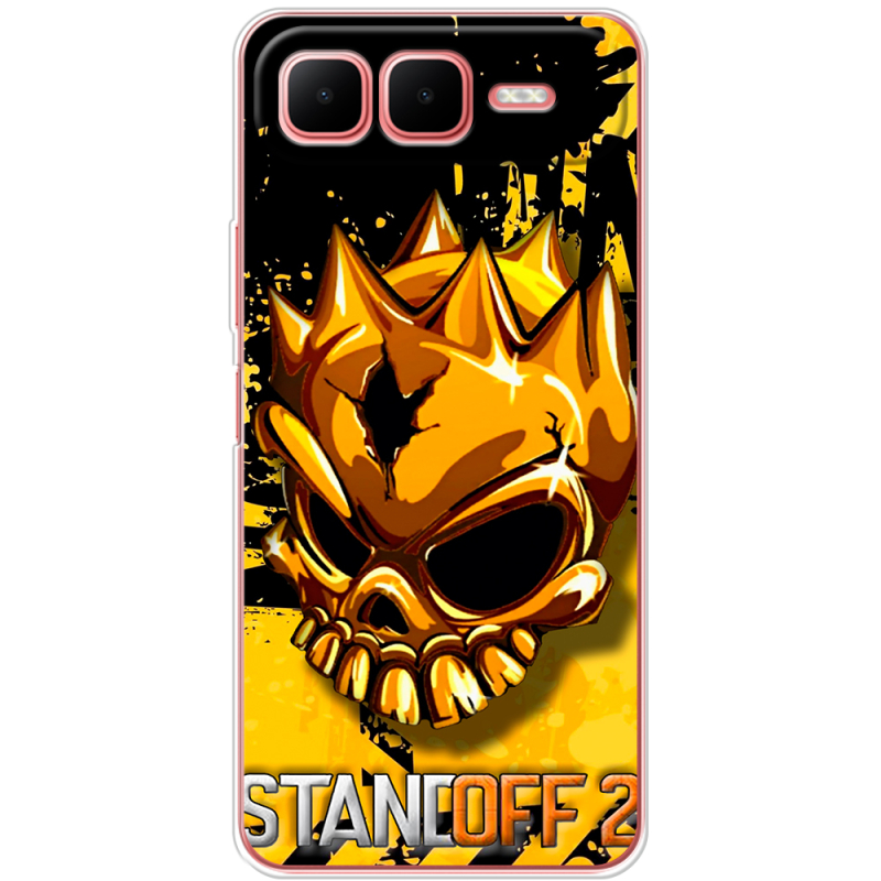 Чохол BoxFace Infinix Smart 10 Plus StandOff 2 gold