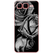 Чохол BoxFace Infinix Smart 10 Plus Black and White Roses