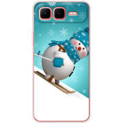 Чохол BoxFace Infinix Smart 10 Plus Skier Snowman