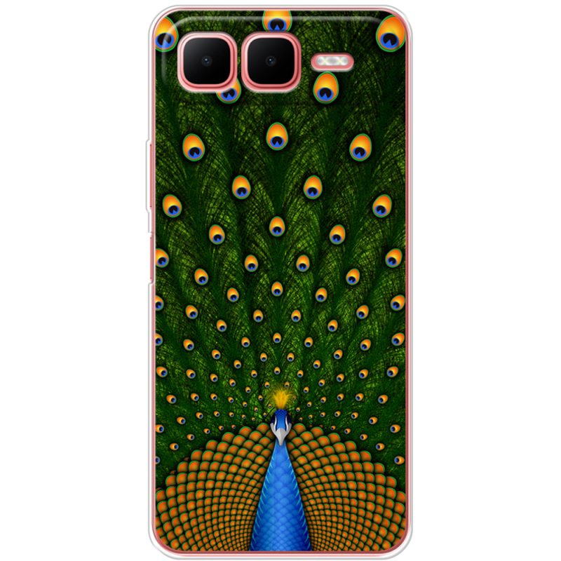 Чохол BoxFace Infinix Smart 10 Plus Peacocks Tail