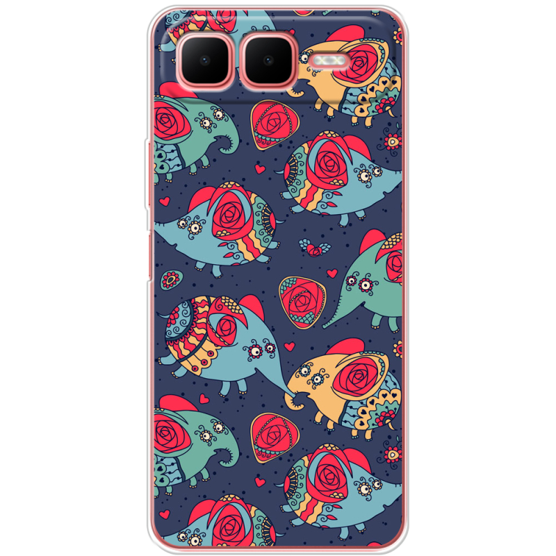 Чохол BoxFace Infinix Smart 10 Plus Flying Elephants
