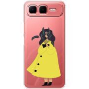 Прозорий чохол BoxFace Infinix Smart 10 Plus Just a Girl