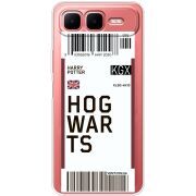Прозорий чохол BoxFace Infinix Smart 10 Plus Ticket Hogwarts