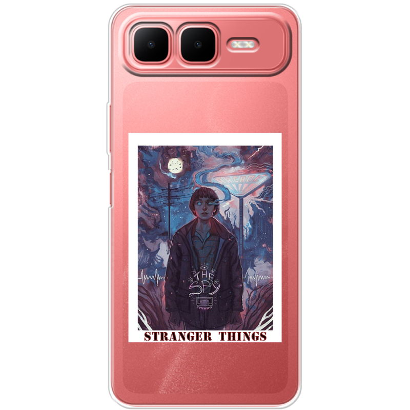 Прозорий чохол BoxFace Infinix Smart 10 Plus Stranger Things