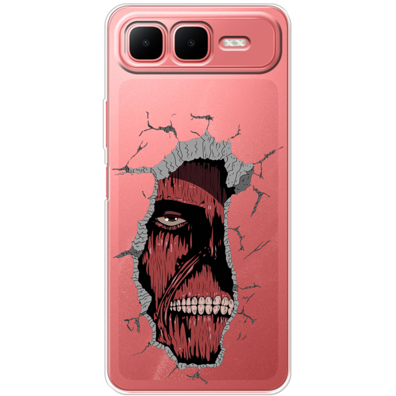 Прозорий чохол BoxFace Infinix Smart 10 Plus Нападение Титана