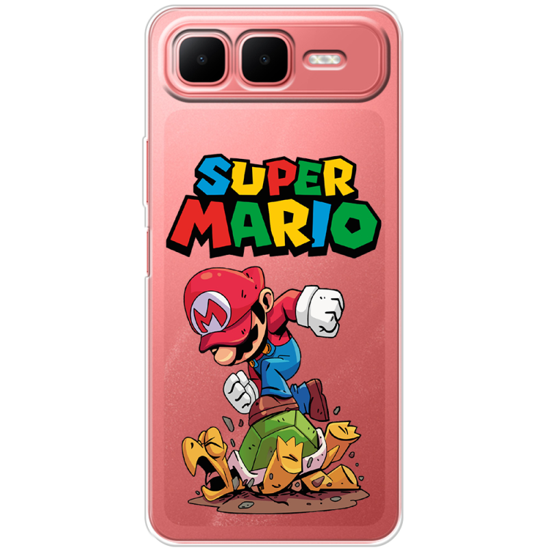 Прозорий чохол BoxFace Infinix Smart 10 Plus Super Mario