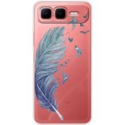 Прозорий чохол BoxFace Infinix Smart 10 Plus Feather