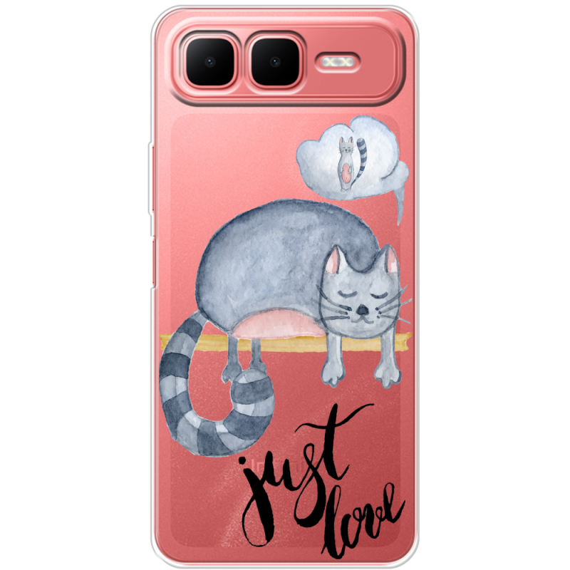 Прозорий чохол BoxFace Infinix Smart 10 Plus Just Love
