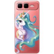 Чохол зі стразами Infinix Smart 10 Plus Unicorn Queen