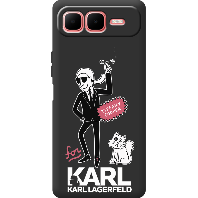 Чорний чохол BoxFace Infinix Smart 10 Plus For Karl