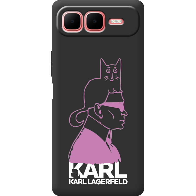 Чорний чохол BoxFace Infinix Smart 10 Plus Pink Karl