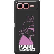 Чорний чохол BoxFace Infinix Smart 10 Plus Pink Karl
