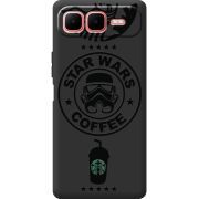 Чорний чохол BoxFace Infinix Smart 10 Plus Dark Coffee