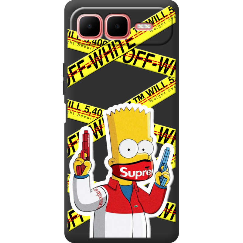 Чорний чохол BoxFace Infinix Smart 10 Plus White Bart