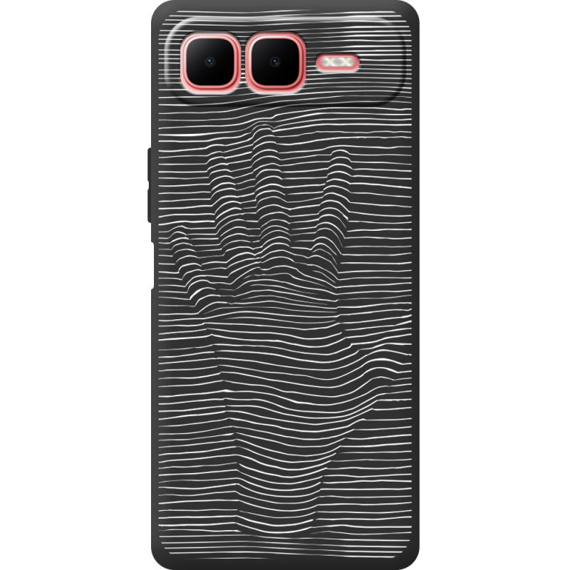Чорний чохол BoxFace Infinix Smart 10 Plus Optical Hand