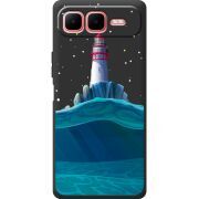 Чорний чохол BoxFace Infinix Smart 10 Plus Lighthouse