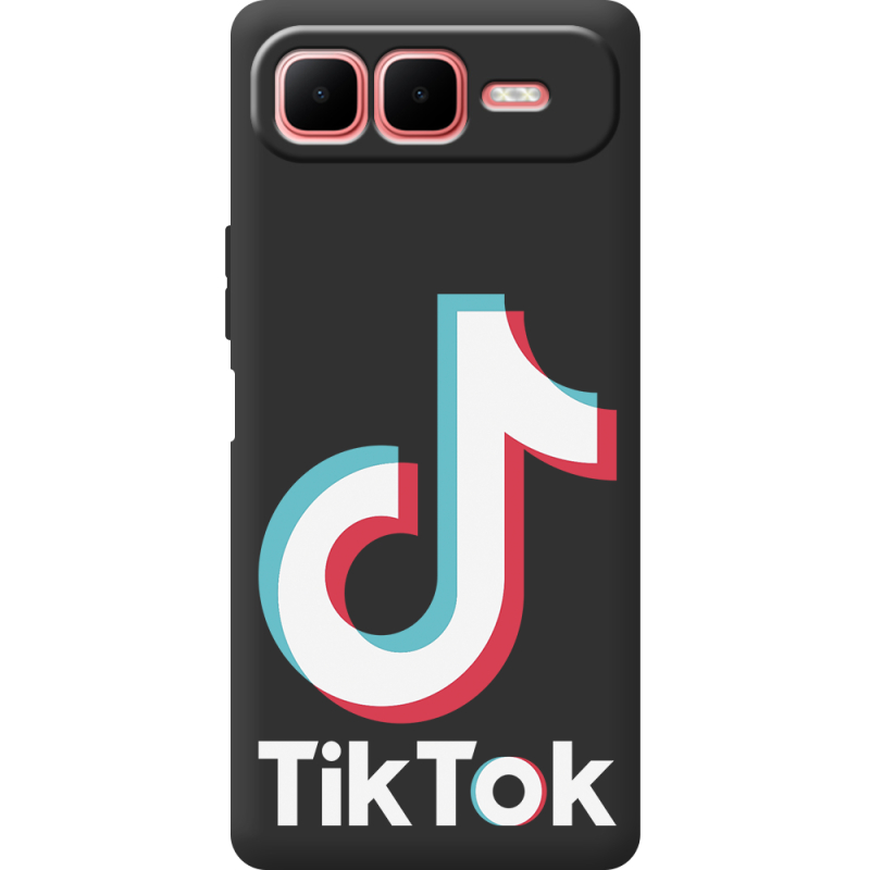 Чорний чохол BoxFace Infinix Smart 10 Plus Tik Tok