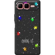 Чорний чохол BoxFace Infinix Smart 10 Plus Among Us Invisible