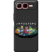 Чорний чохол BoxFace Infinix Smart 10 Plus Among Us Impostors