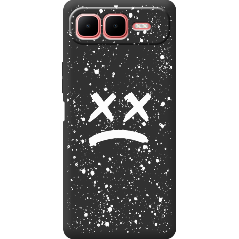 Чорний чохол BoxFace Infinix Smart 10 Plus Sad Way