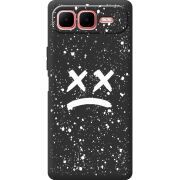 Чорний чохол BoxFace Infinix Smart 10 Plus Sad Way