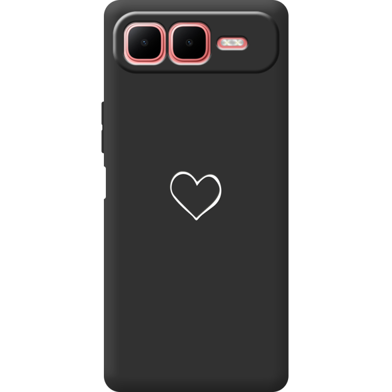 Чорний чохол BoxFace Infinix Smart 10 Plus My Heart