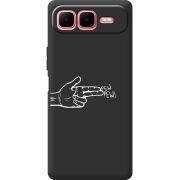 Чорний чохол BoxFace Infinix Smart 10 Plus Pew Pew