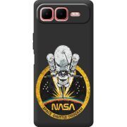 Чорний чохол BoxFace Infinix Smart 10 Plus NASA Spaceship