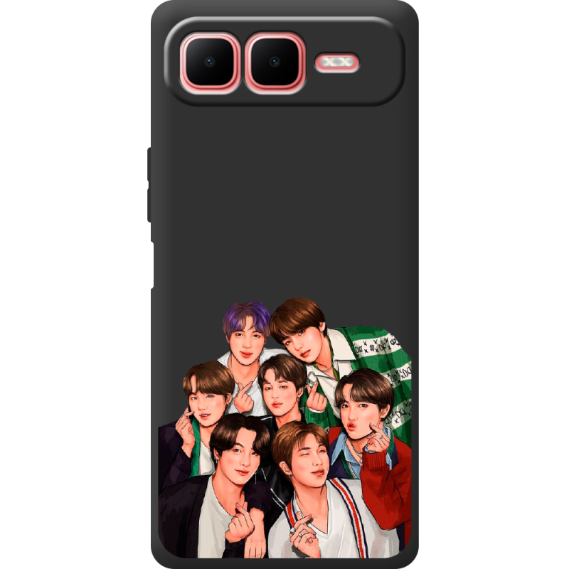 Чорний чохол BoxFace Infinix Smart 10 Plus BTS