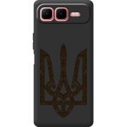 Чорний чохол BoxFace Infinix Smart 10 Plus Ukrainian Trident
