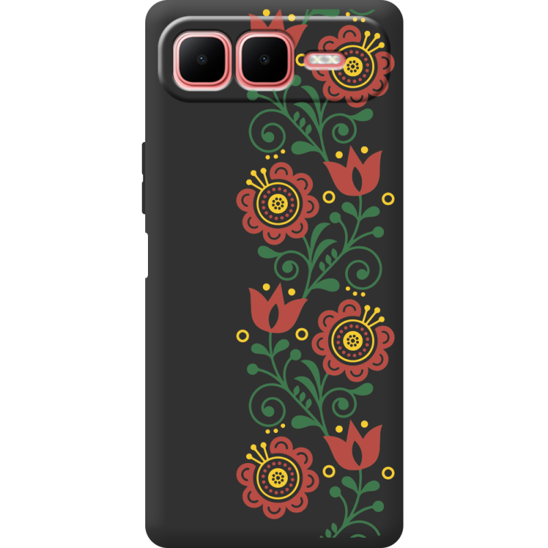 Чорний чохол BoxFace Infinix Smart 10 Plus Ethno