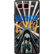 Чорний чохол BoxFace Infinix Smart 10 Plus Привид Києва в дії