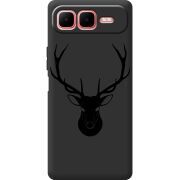 Чорний чохол BoxFace Infinix Smart 10 Plus Deer