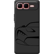 Чорний чохол BoxFace Infinix Smart 10 Plus Sportcar