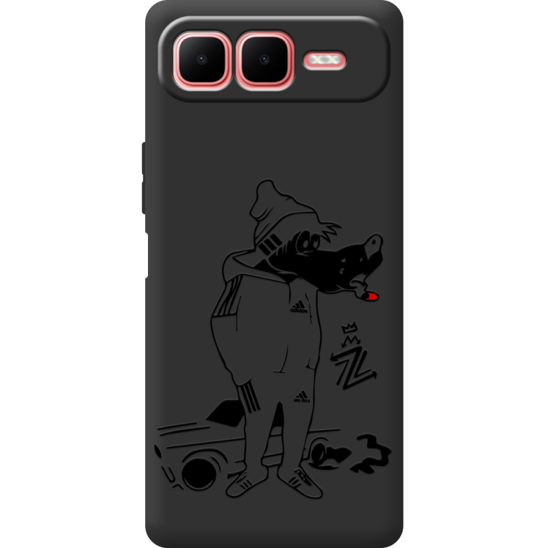 Чорний чохол BoxFace Infinix Smart 10 Plus 