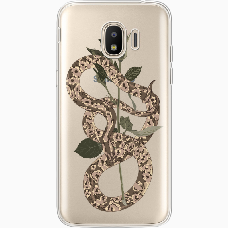 Прозрачный чехол Uprint Samsung J250 Galaxy J2 (2018) Glamor Snake