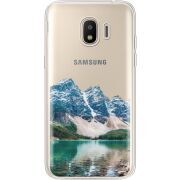 Прозрачный чехол Uprint Samsung J250 Galaxy J2 (2018) Blue Mountain